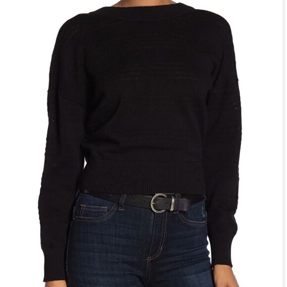 NWT MSRP $268 n:PHILANTHROPY Checker Pullover Sweater Women's Size Large - Picture 2 of 9